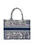 Toile De Jouy Medium Book Tote, back view